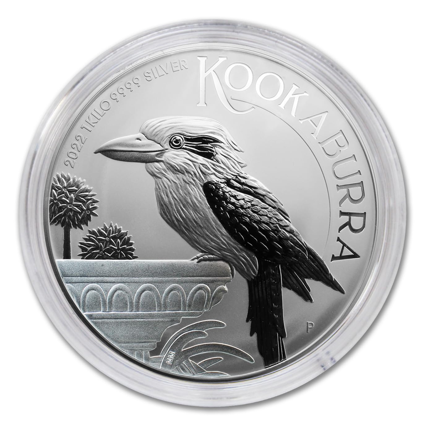 2022 P 1 Kilo Australian Silver Kookaburra Coin Brilliant Uncirculated (in Capsule) with Certificate of Authenticity $30 Seller BU