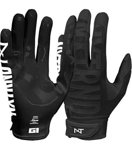 Amazon.com : Nike Superbad 7.0 Football Gloves Black | Black