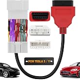 Autel Original TESKIT3Y Diagnostic Cable Adapter for Tesla Model 3 &amp; Y | 26Pin OBD1 to 16 Pin OBD2 Extension Harness Connector, Work with OBD2 Scanner MaxiSys Ultra Elite 2 PRO MS908S PRO MS909
