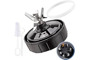 7 Fins Blender Blade Replacement Parts for Ninja,Extractor Blade Assembly Compatible with Ninja BN401 BN701 BN751 BN801 BL480