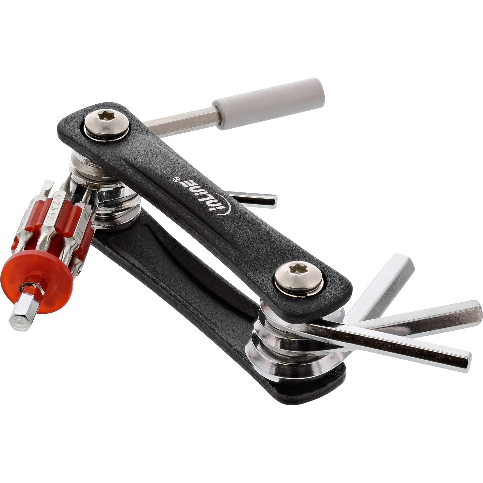 InLine® 43094 Bags – 20 in 1 Screwdriver Bit Set with Holder Black