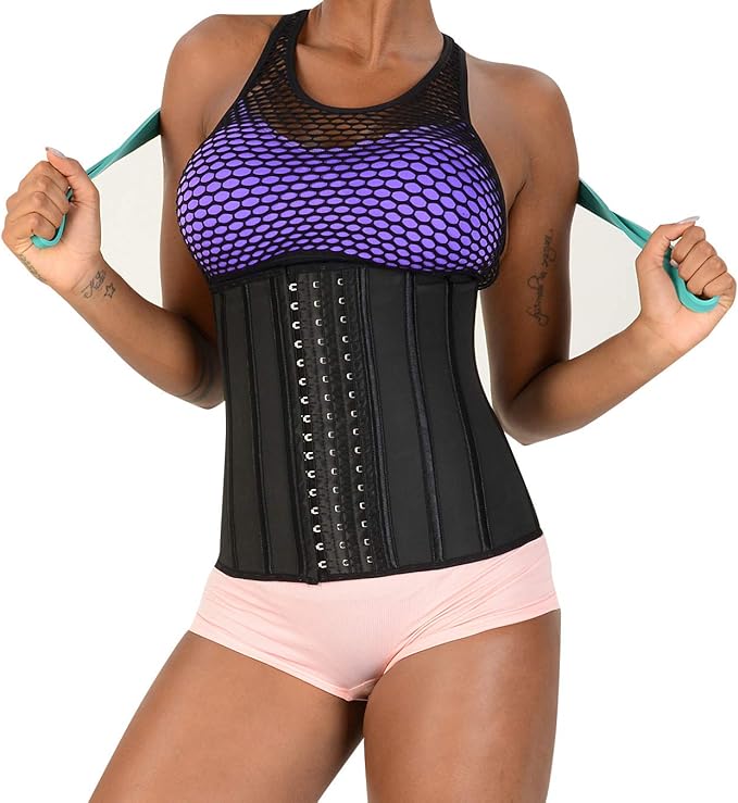ashlone latex waist trainer corset