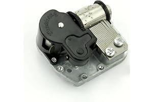 Gueiddi Music Box Mechanism, Swan Lake 18 Note Musical Movement Clockwork Mechanism Replacement with Wind-Up for DIY Musical Boxes and Figurines (Swan Lake)