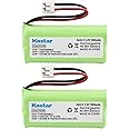 Kastar Battery (2-Pack) Replacement for AT&T BT8001 / BT8000 / BT8300 / BT184342 / BT284342 / BT18433 / BT28433 / BT-1011 / BT-1022 / BT-1031/89-1335-00/89-1344-01 / BATT-6010 / Uniden BBTG0671011