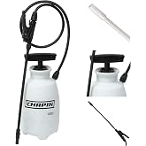 CHAPIN 10000 SureSpray 1/2-Gallon Pump Sprayer, Multi-Use | Lightweight poly tank; for home and garden tasks, weed control, feeding plants or cleaning surfaces; adjustable nozzle