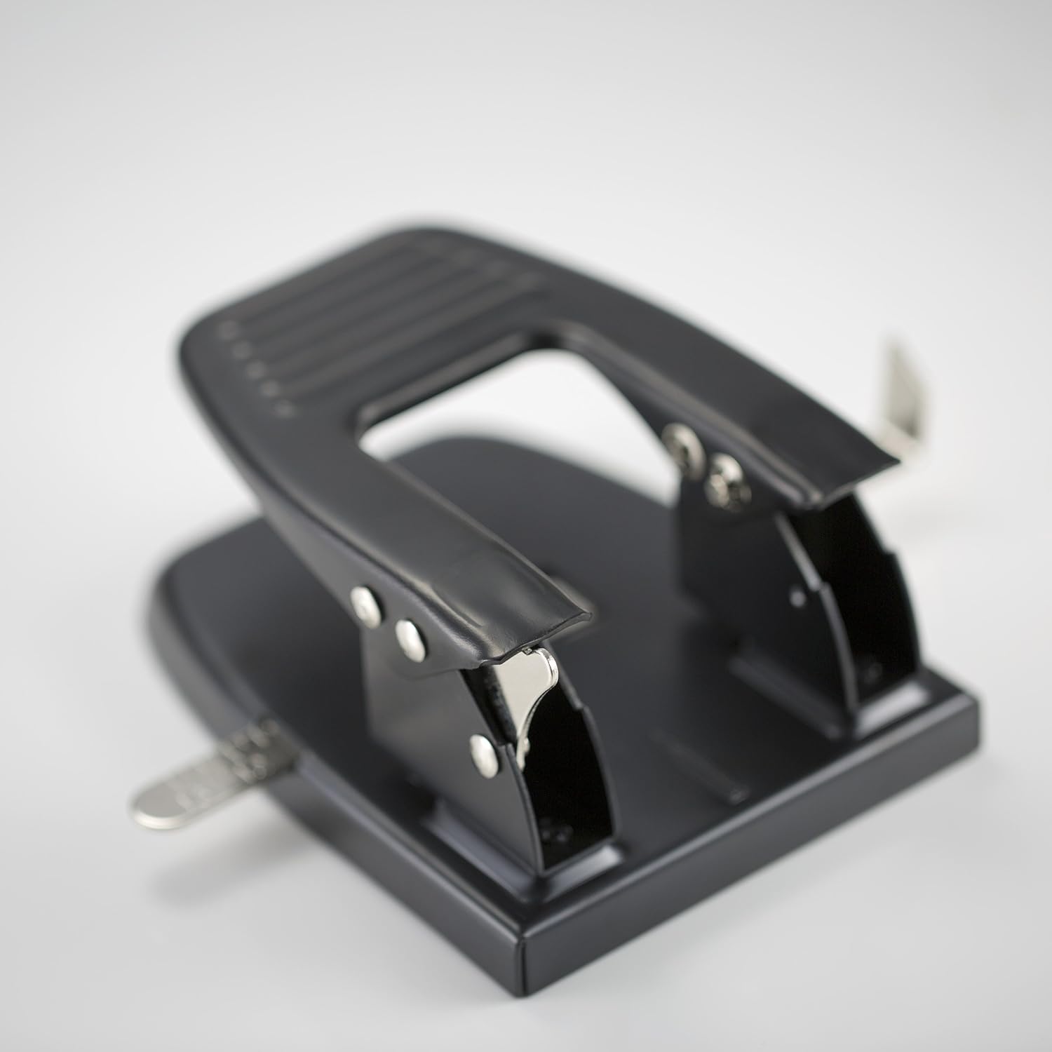 Officemate 2 Hole Punch, 30 Sheet Capacity, Black (90092) : Paper Punches : Office Products