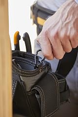 ToughBuilt Master Electrician Pouch with Shoulder Strap - Black - 25 Pockets view 5