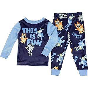 Centric Brands Bluey Pajamas This Is Fun Infant 2-Piece Tight Fit Sleep Set