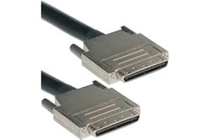 SCSI III Cable, VHDCI 68 (0.8mm) Male, Offset Orientation, 6 Foot