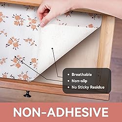 RAY STAR Shelf Liner, 18 Inch x 8 Feet Non Adhesive