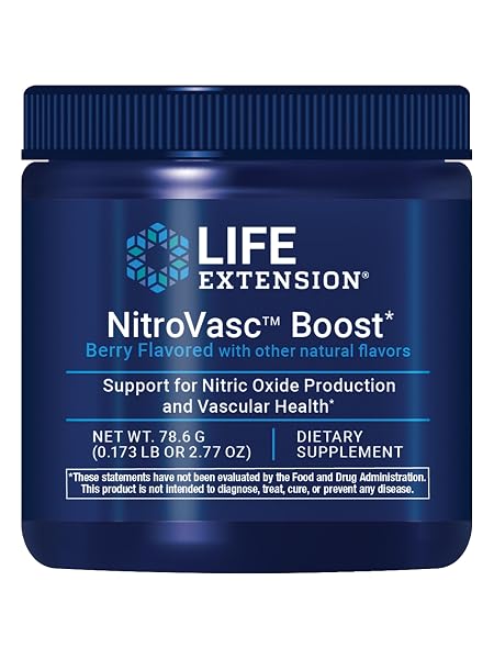 LIFE EXTENSION NITROVASC™ BOOST, BLOOD FLOW SUPPLEMENT, NITRIC...