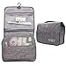 Hanging Toiletry Bag Water Resistant, Travel Wash Bags Cosmetic Bags with 8 Pouches, Bathroom Shower Organizer Portable Durable for Men and Women (Grey)  Price: £10.99
