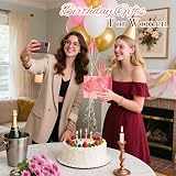 Eletorot Hamper Gift Set for Women Pink Mug Spa Bath Set Self Care Gift view 7