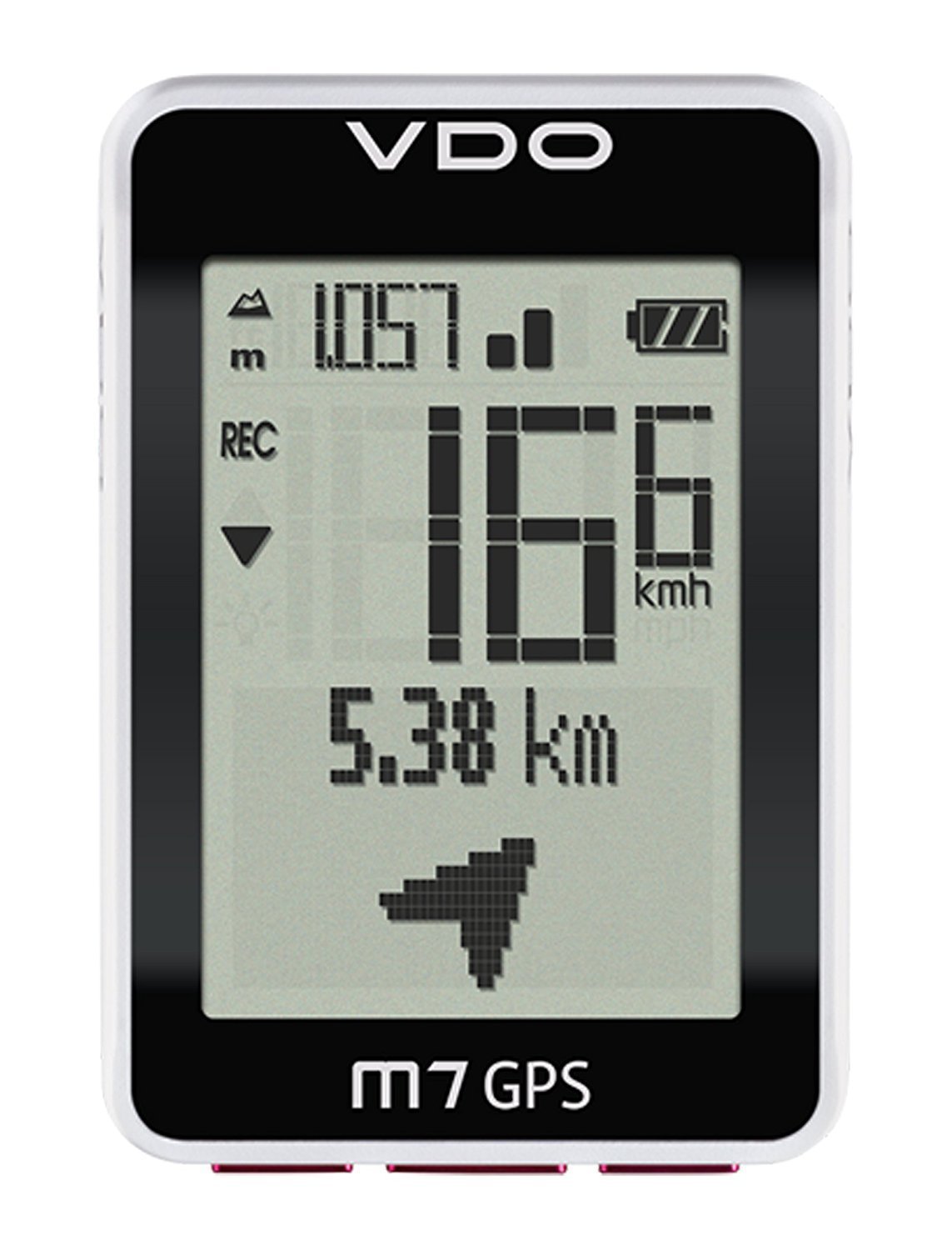 VDO M7 GPS Wireless Cycling Computer Best Bicycle Speedometer w Strava