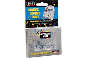 BILZ® Gift Card Maze | Fun Money Gifting Puzzle Game for Ages 8+ | Easy Setup with Envelope Flap | for Gift Cards, Cash (Folded), and Notes | Great for Graduations, Christmas, & Birthdays