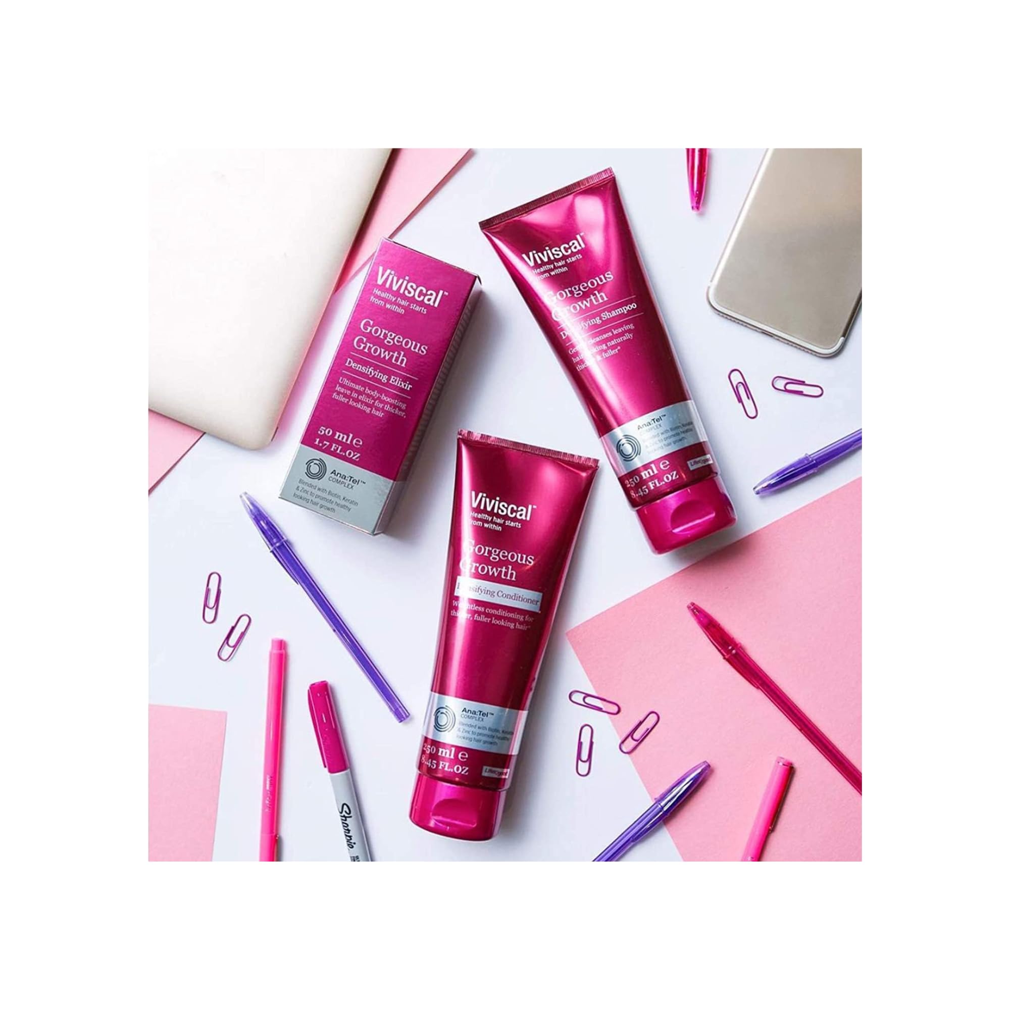 2pc VIVISCAL THICKENING SHAMPOO & STRENGTHENING CONDITIONER 1.7oz / 50ml Ea. NEW - View #7