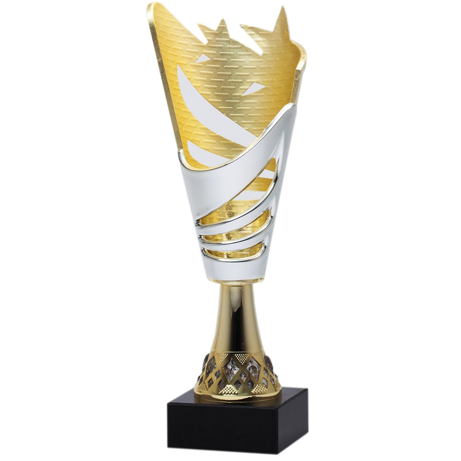 シルバーゴールド星ワールドカップトロフィー Ndash 完璧なtournament Competition Awards Trophy カスタマイズnow オンラインショップ Personalized Engraved To B0769yjxd3 Included Award Plate Attached Decade