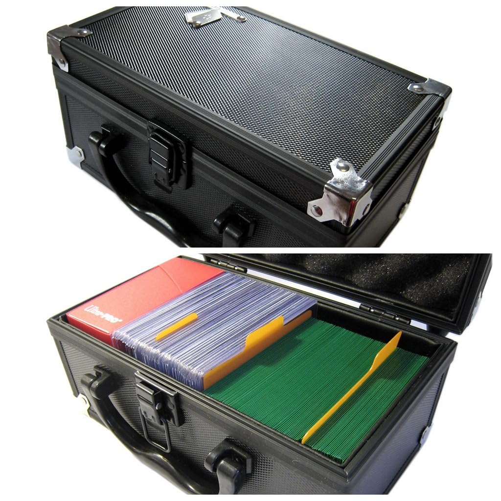Storage Case D3 Black for Trading Cards TCG Ultra Pro Deck Protector Sleeve Deck Box MTG Magic YGO Toploader Top loader FaB PTCG