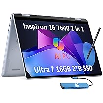 Amazon.com: Dell Inspiron 16 7640 2-in-1 Laptop (16