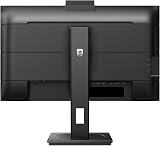 Philips 24" FHD IPS USB-C 90W Monitor 75Hz 4ms KVM Webcam Height view 3