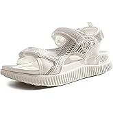 KuaiLu Womens Orthopedic Walking Sandals with Comfortable Arch Support Recovery Sport Relief Plantar Fasciitis Summer Outdoor Hiking Adjustable Strap Platform Cushion Shoes