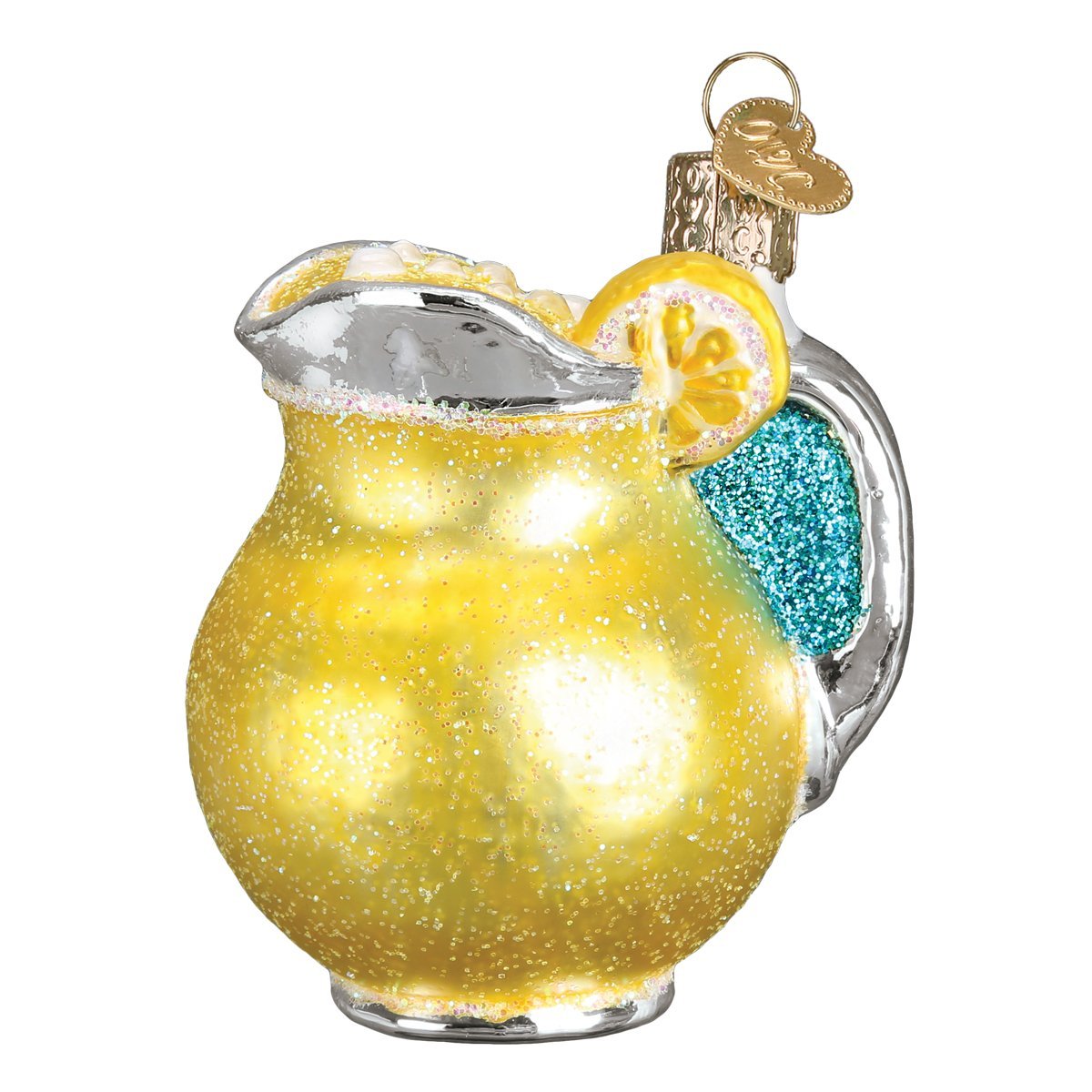 Old World Christmas Summer Drinks Glass Blown Ornaments for Christmas Tree Lemonade 32324