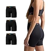 Woxer Womens Baller 5" High Waisted Boy Shorts Underwear – Seamless Boxer Briefs, Boyshort Panties, No Show Women’s Boxers