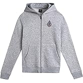 Volcom Boys Hoodie - Fleece Full Zip Up Hoodie Sweatshirt with Back Graphic - Stylish Hooded Sweatshirt for Boys (8-16)