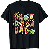 Funny Story Dada Toy Boy Dad Fathers Day Tee for Mens Women T-Shirt