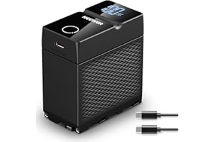 NEEWER 10500mAh NP-F970 Replacement Battery, PD 45W Fast Charging, 2.3H Fully Charged, OLED/USB A/USB C, for Camera Monitor C