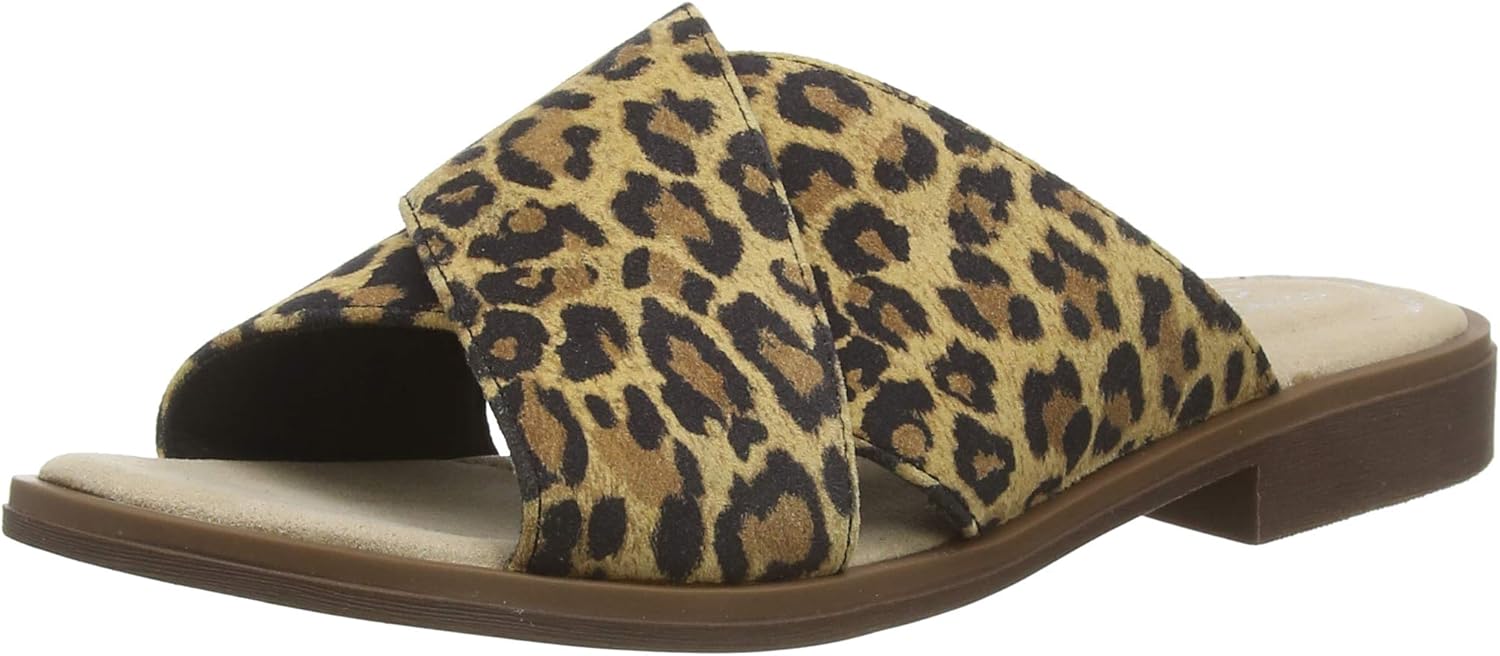 clarks leopard print sandals