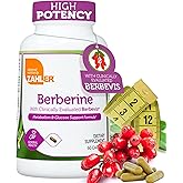Zahler Berberine with Clinically Evaluated Berbevis, Metabolism and Glucos Support Formula, 60 Capsules.