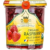 Raspberry Jam Spread USDA Organic Preserve &ndash; 12 oz / 340 g | Made in France Traditional Jam Non GMO Gluten Free