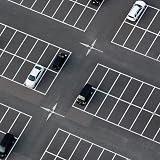PEUTIER Parking Lot Stencil 4 x 88 Inch Silicone Foldable Reusable Template view 6