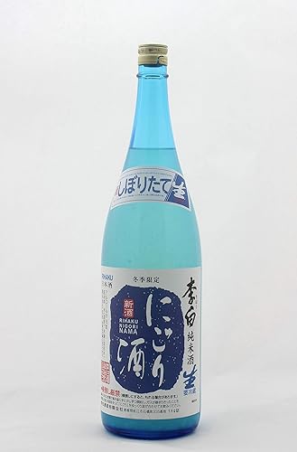 Amazon Co Jp 李白 純米にごり 新酒 日本酒 島根県 1800 食品 飲料 お酒