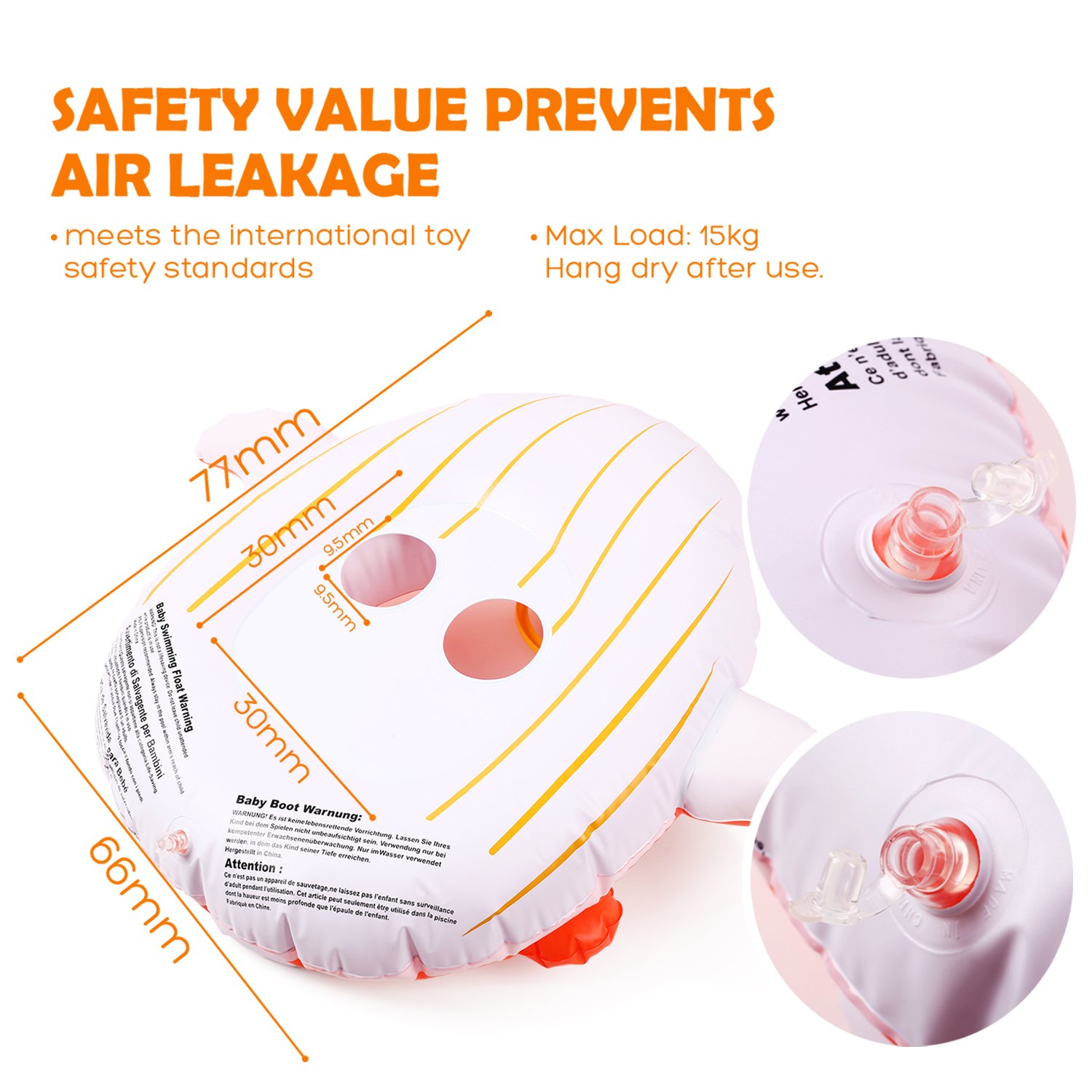 Baby Spring Pool Float with Canopy Sunshade, Whale Theme Infants Water Toys Inflatable Swimming Ring Pool Water Boat with Gift Sunhat and Sand Play Molds Toys for Toddlers Summer Activity