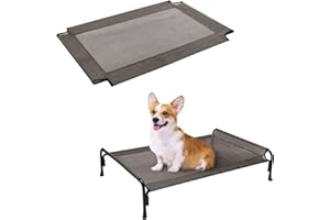 Veehoo Dog Bed Replacement Cover for CWC2204, Size M, Brown