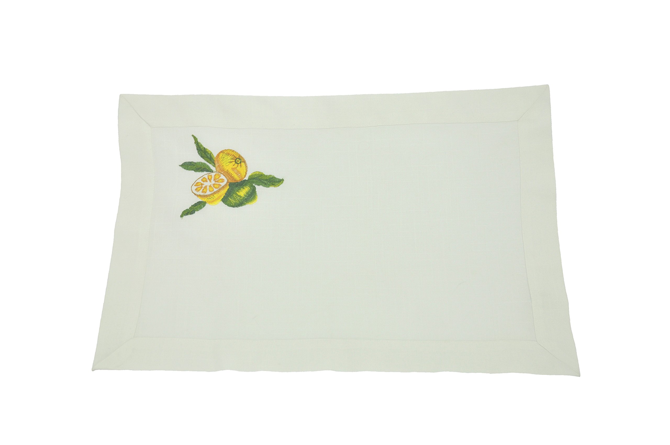 Bellanda Placemat, 65% Polyester / 35% Viscose, Sekt, 50 x 35 x 0.5 cm