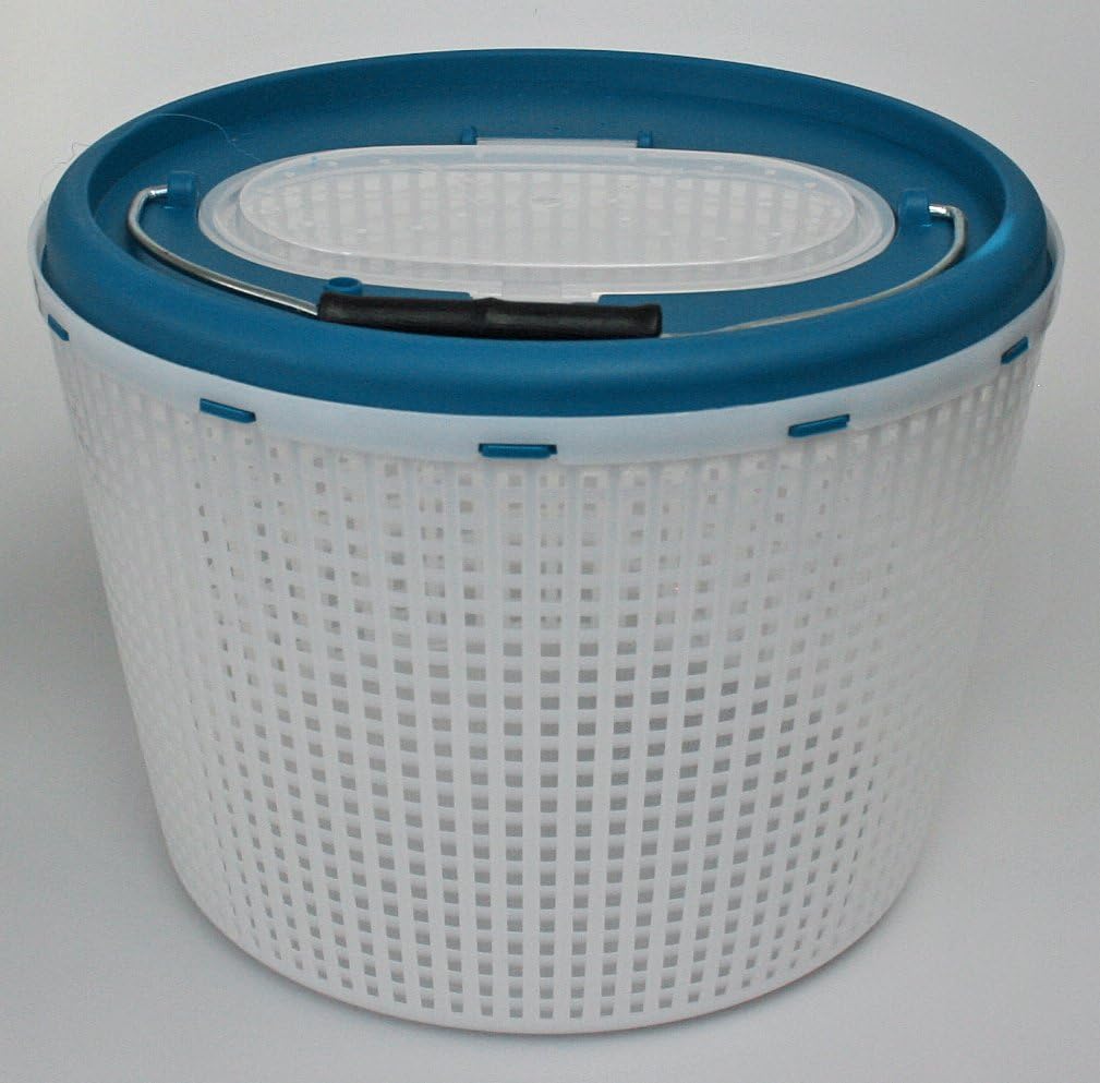 Amazon 活かしアジバケツ 10l パステルブルー 内かご付 釣り具 Tryitem バケツ バッカン