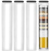 4 Pack Shower Head Filter Replacement Compatible With Cobbe&reg;, Handheld Shower Head Filters for Hard Water, Removes Chlorine &amp; Heavy Metals to Improve Skin &amp; Hair