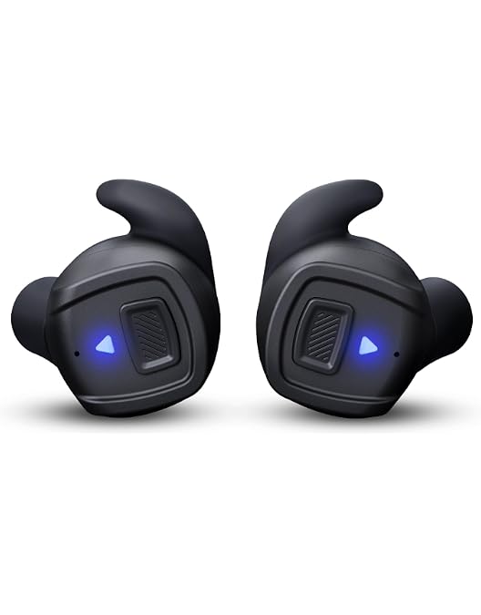 EARMOR M20T Tapones Electrónicos Para Disparar - NRR 26dB, Bluetooth 5.3, 3 Modos De Cancelación De Ruido
