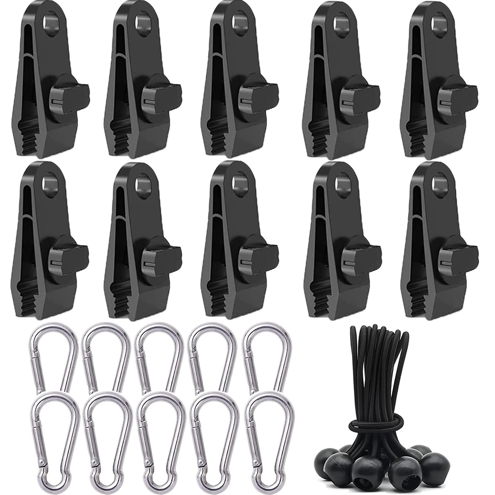 Mua 30 Tent Tarpaulin Clips, Tents Multifunctional Tent Clamp Set