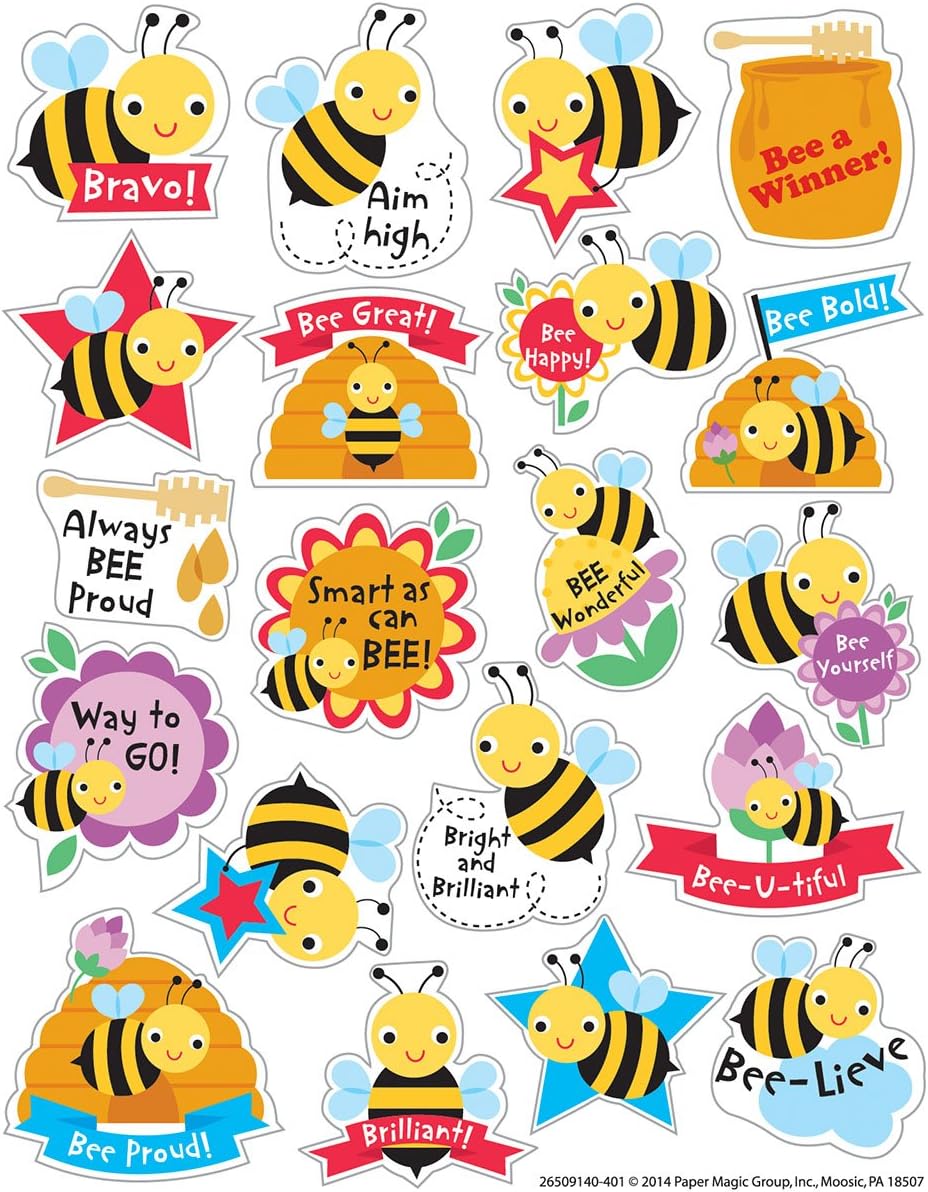 Eureka Honey Stickers, Scented (650914)