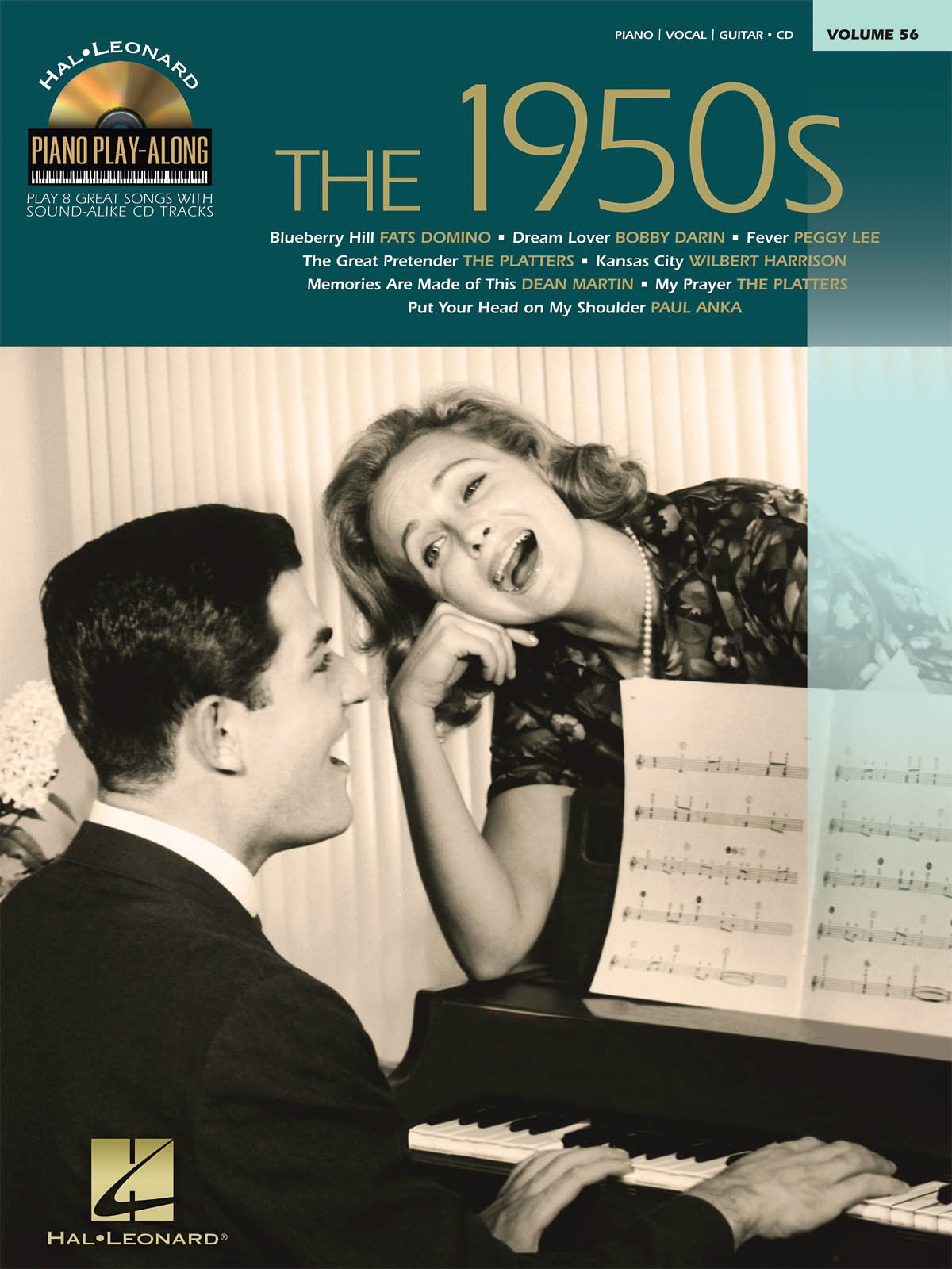 The 1950s: Piano Play-Along Volume 56
