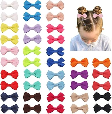 mini alligator hair clips baby