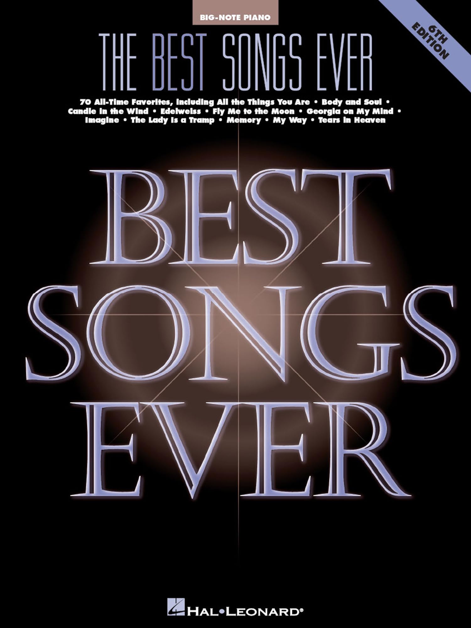 The Best Songs Ever: Big-Note Piano