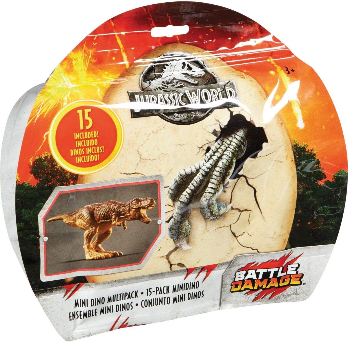 jurassic world 15 dino pack