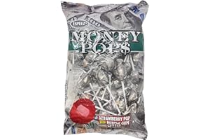 ALL CITY CANDY Money Pop$ Strawberry Pop 48 count Bag