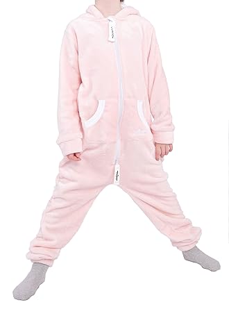 LIL'Finch Kinder Jumpsuit LIL'Teddy F2004 Jungen Mädchen Overall Teddy Fleece