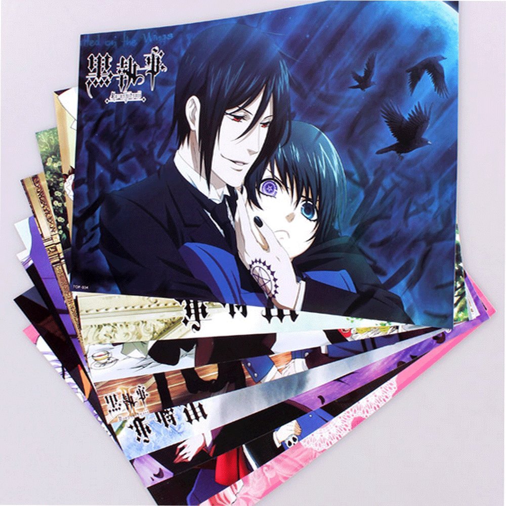 Download Buy Cosply Anime Black Butler Kuroshitsuji 8 Pcs Poster Online At Desktop Wallpaper Free Wallpaper Buy Cosply Anime Black Butler Kuroshitsuji 8 Pcs Poster Online At For iPhone